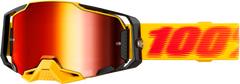 100-PERCENT ARMEGA GOGGLE TETSU MIRROR RED LENS