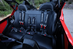 RZR PRO XP/ Pro S/ Pro R Rear Bench Seat W Harnesses (2025+) - UTVMA