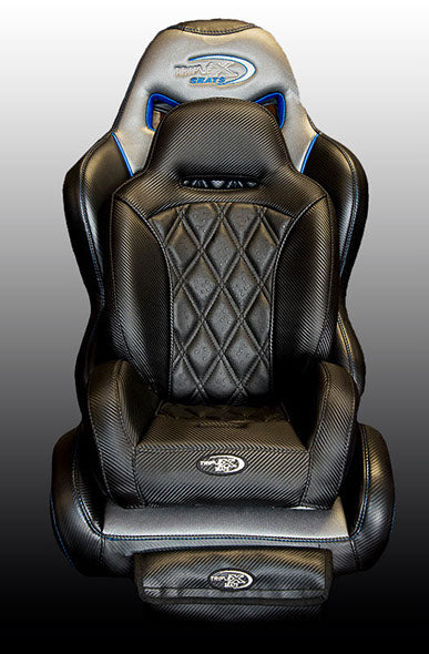 Triple X Booster Seat in Black Diamond Stitch