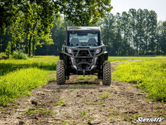 SuperATV Can-Am Maverick Trail MaxDrive Power Flip Glass Windshield