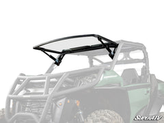 SuperATV Can-Am Maverick Trail MaxDrive Power Flip Glass Windshield