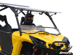 SuperATV Can-Am Commander Flip Windshield