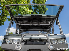 SuperATV Can-Am Defender MaxDrive Power Flip Glass Windshield