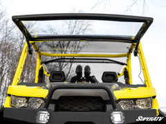 SuperATV Can-Am Defender MaxDrive Power Flip Windshield