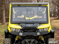 SuperATV Can-Am Defender MaxDrive Power Flip Windshield