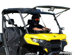 SuperATV Can-Am Defender Flip Windshield
