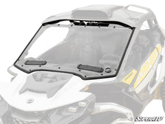 SuperATV Can-Am Maverick R Vented Full Windshield