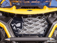 SuperATV Can-Am Maverick R Skull Style Grille Insert