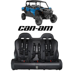 Commander Max Rear Bench Seat (2021+) W Harnesses - UTVMA