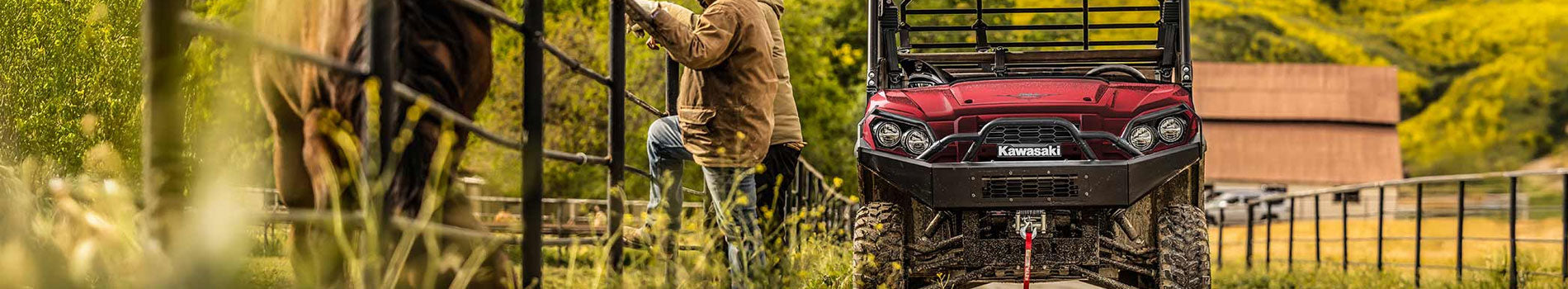 Kawasaki Mule banner