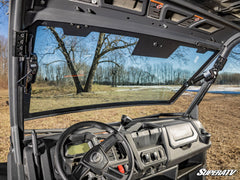 SuperATV CFMOTO UForce 1000 MaxDrive Power Flip Glass Windshield