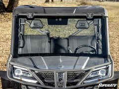 SuperATV CFMOTO UForce 1000 MaxDrive Power Flip Glass Windshield
