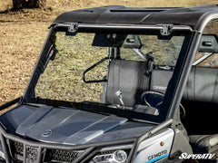 SuperATV CFMOTO UForce 1000 MaxDrive Power Flip Glass Windshield