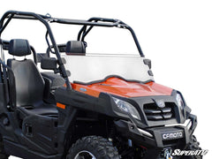 SuperATV CFMOTO UForce 500 Scratch-Resistant Half Windshield