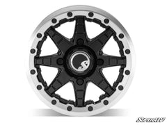 SuperATV Standard XT Warrior Tires 32x10x15 on 15x7 Healy Lock Series Beadlock Wheels 4/156 Pattern