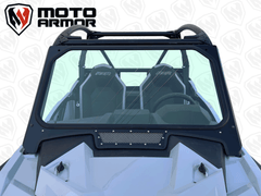 Moto Armor Glass Windshield with Vent for Polaris RZR Trail S