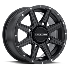 Raceline A92B Hostage 14x7in / 4x156 BP / 5mm Offset / 132.5mm Bore - Satin Black Wheel A92B-47056-43