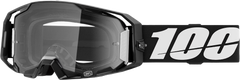 100-PERCENT ARMATIC GOGGLE BLACK CLEAR LENS