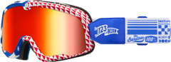 100-PERCENT BARSTOW GOGGLE ARTIST SERIES 123 KLAN MIRROR RED LENS
