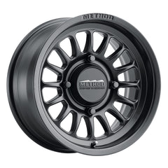 Method MR411 Bead Grip 14x7 / 4+3/13mm Offset / 4x156 / 132mm CB Matte Black Wheel MR41147046543