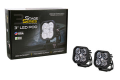 Diode Dynamics SS3 Pro ABL White Flood Standard (pair) DD6878P