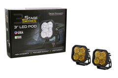 Diode Dynamics SS3 Pro ABL Yellow Driving Standard (pair) DD6889P