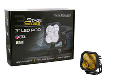 Diode Dynamics SS3 Pro ABL Yellow Driving Standard (single) DD6889S