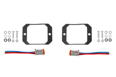 Diode Dynamics Stage Series C1 Flush Mount Mounting Kit (pair) DD6621P