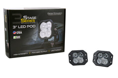 Diode Dynamics SS3 Sport ABL White Combo Flush (pair) DD6920P