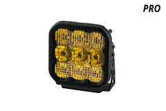 Diode Dynamics SS5 LED Pod Pro Yellow Spot (single) DD6777S