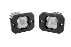 Diode Dynamics Stage Series C1 LED Pod White SAE Fog Flush ABL (pair) DD6850P