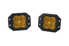 Diode Dynamics SS3 Sport ABL Yellow Flood Flush (pair) DD6925P