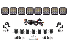 Diode Dynamics SS5 Sport Universal CrossLink 8-Pod Lightbar White Driving DD7214