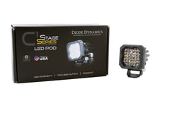 Diode Dynamics Stage Series C1R White Flood Standard LED Pod (one) DD7423S