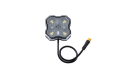Diode Dynamics Stage Series Single-Color LED Rock Light, White Diffused Bare Wire (one) DD7429