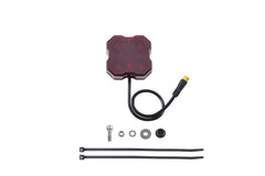 Diode Dynamics Stage Series Single-Color LED Rock Light, Red M8 (one) DD7437