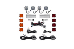 Diode Dynamics Single-Color Rock Light Installer Kit (4-pack) DD7738