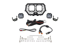 Diode Dynamics Stage Series LED Grille Kit for 2014-2018 Polaris RZR XP, Pro White Combo DD7859