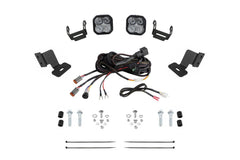 Diode Dynamics Stage Series Ditch Light Kit for 2019-2024 Honda TalonSS3 Pro White Combo DD7910