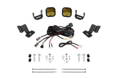 Diode Dynamics Stage Series Ditch Light Kit for 2019-2024 Honda TalonSS3 Pro Yellow Combo DD7911