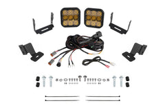 Diode Dynamics Stage Series Ditch Light Kit for 2019-2024 Honda TalonSS5 Pro Yellow Combo DD7915