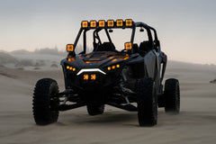 Diode Dynamics Polaris RZR SS5 Sport CrossLink Roof Yellow Combo Lightbar Kit DD7631
