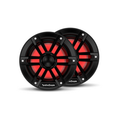 Rockford Fosgate M1 6in. Color Optix Marine 2-Way Speakers (Pair) - Black M1-6B