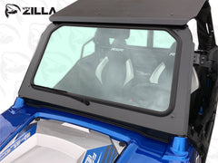 Black RZR 570, 800, XP900  Full Glass Windshield with Wiper