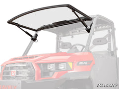 SuperATV Gravely Atlas JSV MaxDrive Power Flip Glass Windshield