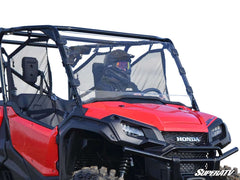 SuperATV Honda Pioneer 1000 Scratch Resistant Full Windshield