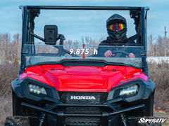SuperATV Honda Pioneer 1000 Half Windshield