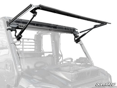 SuperATV Kawasaki Mule Pro MaxDrive Power Flip Windshield