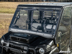 SuperATV Kawasaki Mule Pro MaxDrive Power Flip Windshield