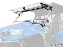 SuperATV KYMCO UXV Scratch-Resistant Flip Windshield